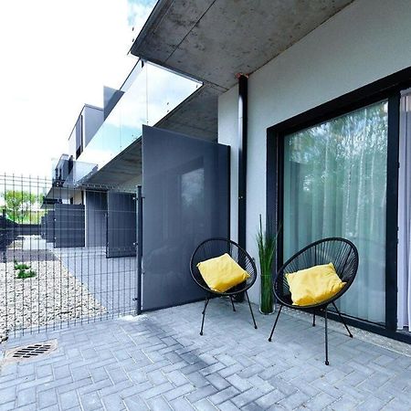 New Apartment In Good Location With Terrace Kaunas Eksteriør billede